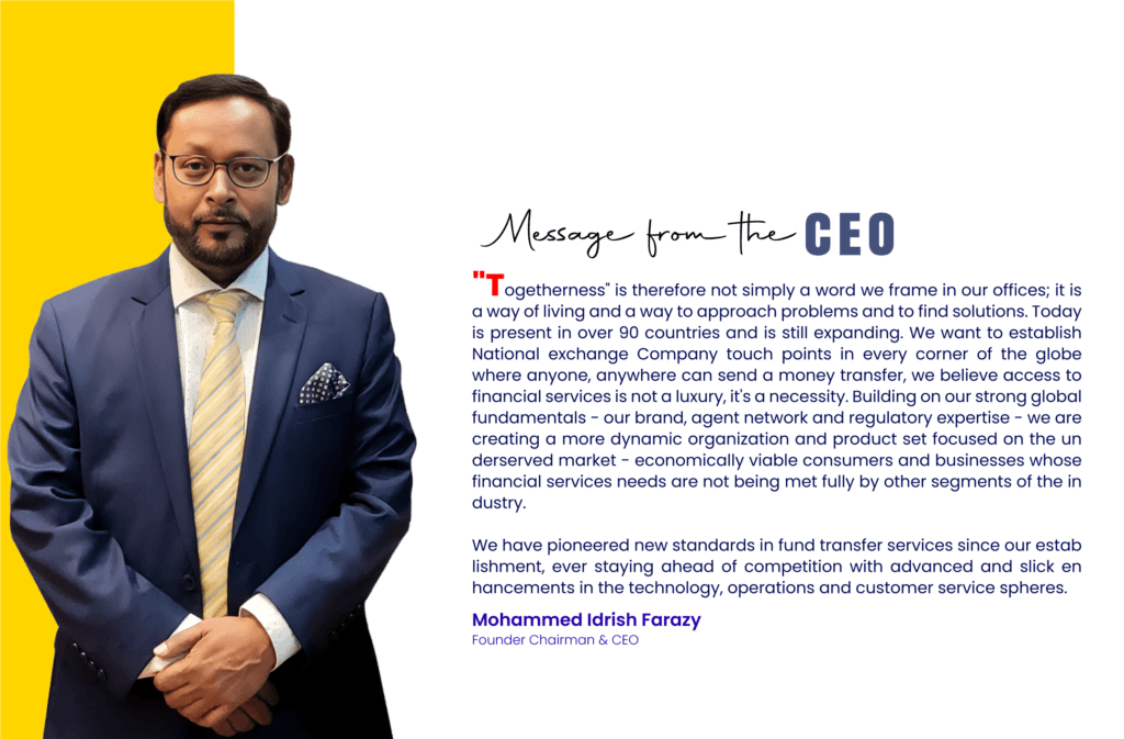 Mohammed Idrish Farazy message.